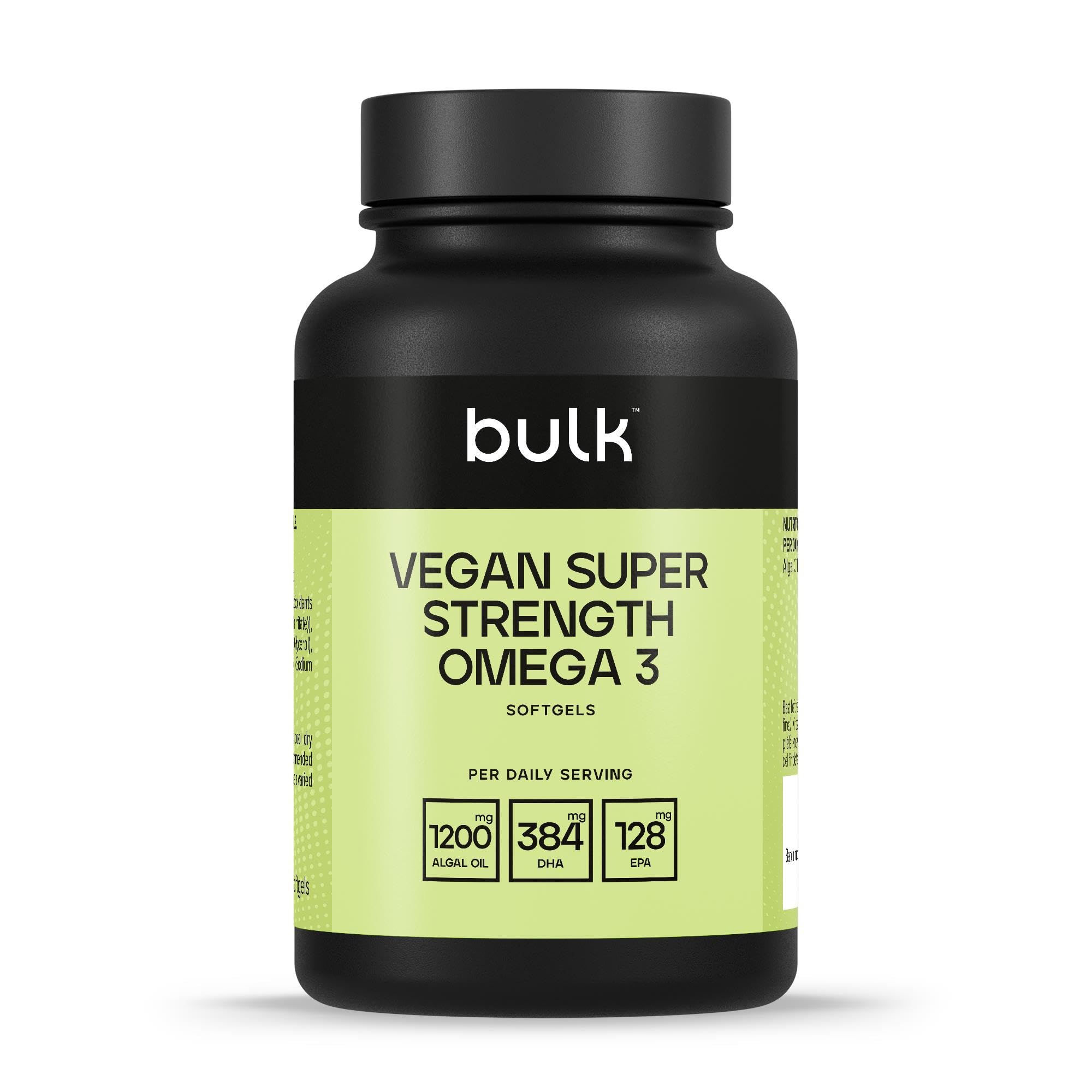 (VEGAN) SUPER STRENGTH OMEGA 3 1000MG SOFTGELS