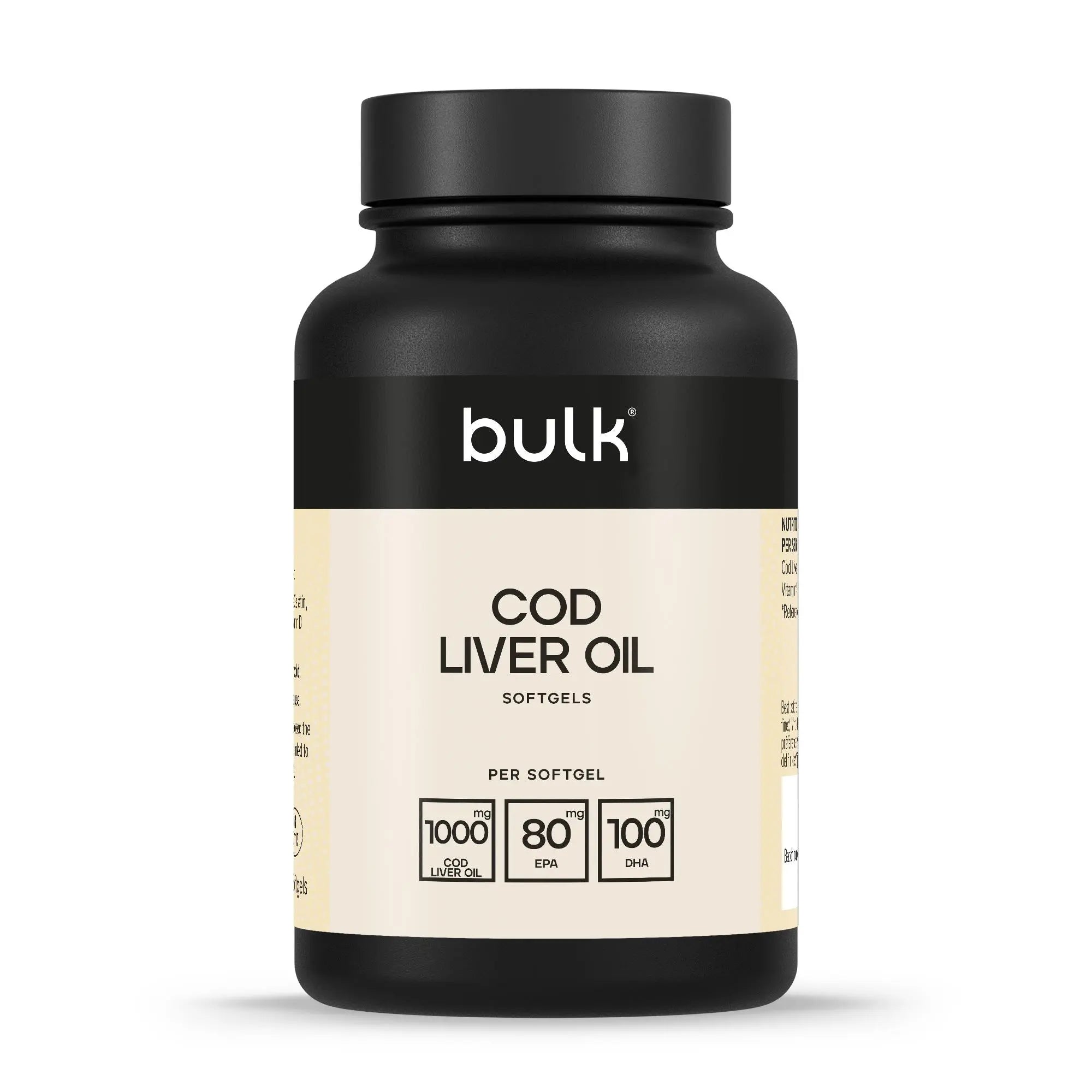 COD LIVER OIL 1000MG SOFTGELS