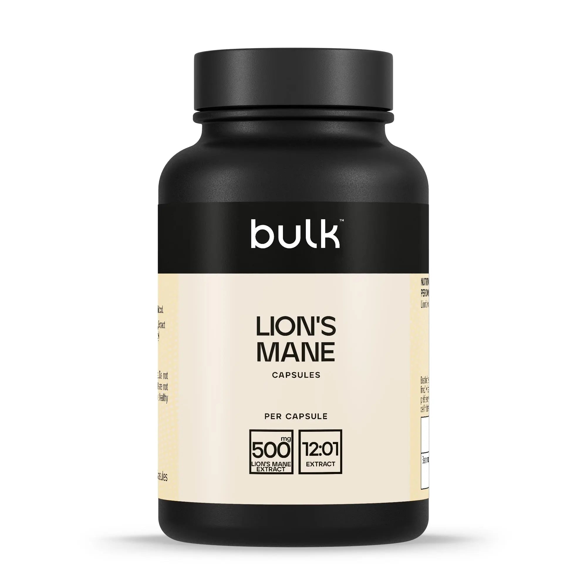 LION'S MANE SUPER MUSHROOM 500MG CAPSULES