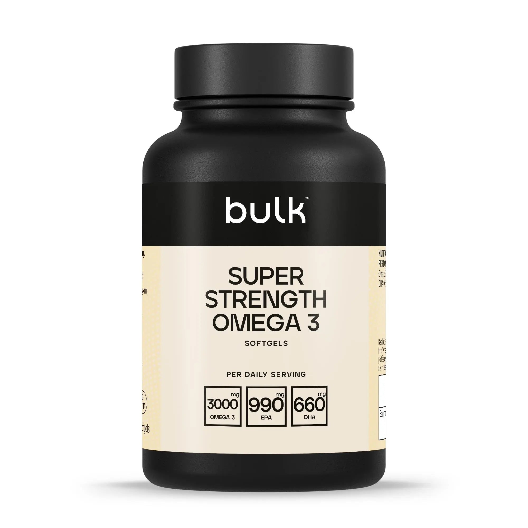 SUPER STRENGTH OMEGA 3 1000MG SOFTGELS