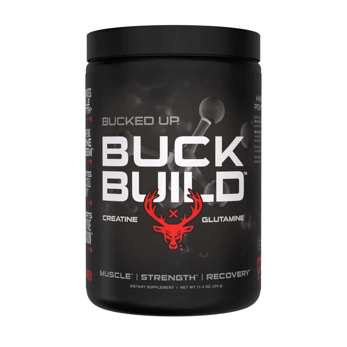 BUCKED UP - BUCKBUILD CREATINE + GLUTAMINE POWDER