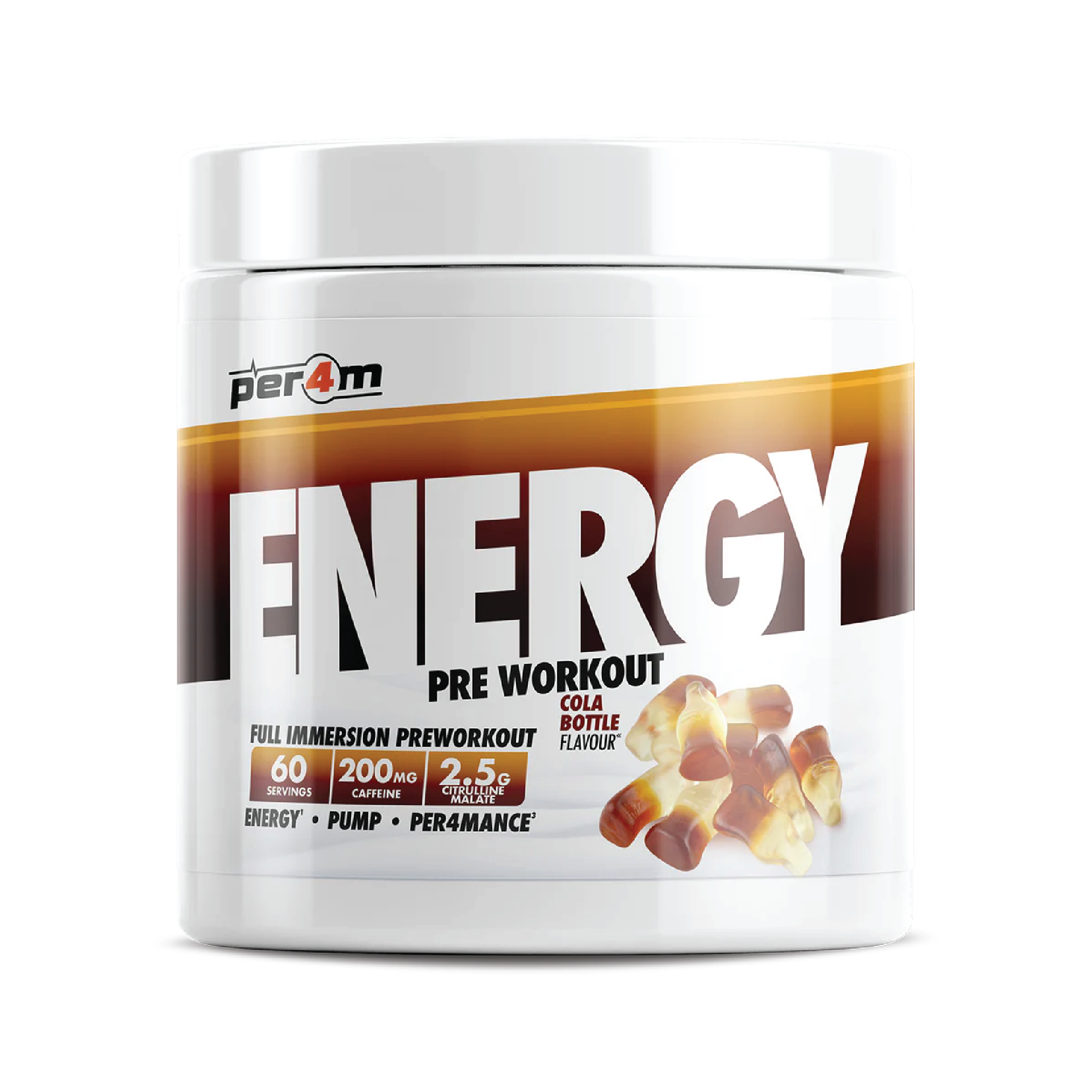 PER4M - ENERGY HIGH PUMP + SUSTAINED ENERGY PRE WORKOUT