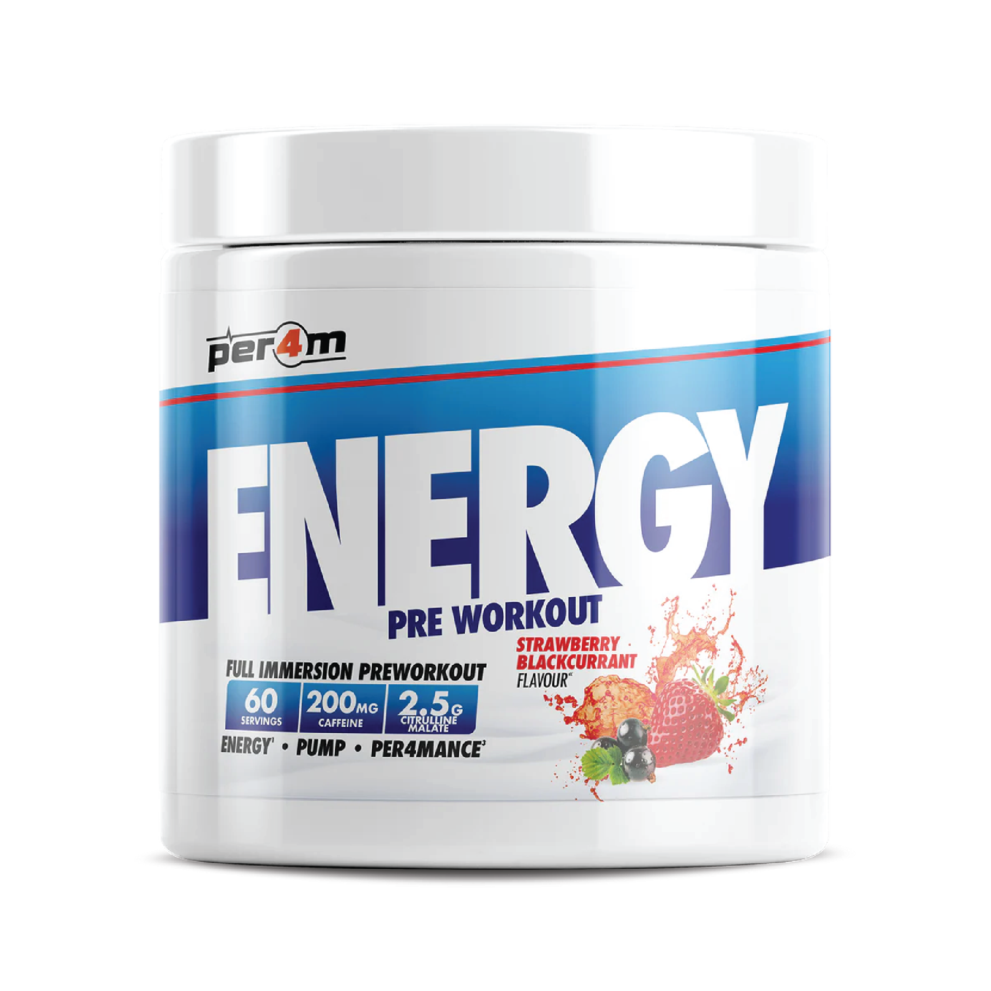 PER4M - ENERGY HIGH PUMP + SUSTAINED ENERGY PRE WORKOUT