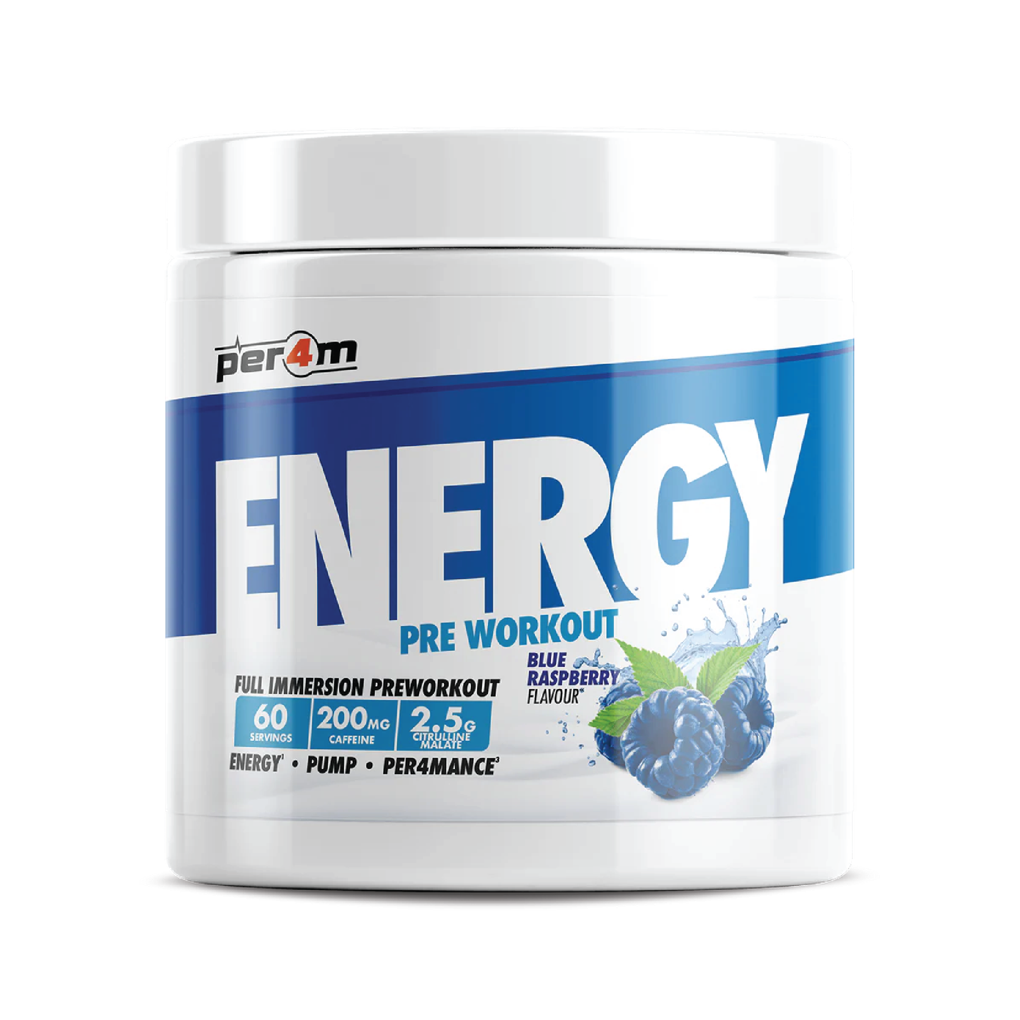 PER4M - ENERGY HIGH PUMP + SUSTAINED ENERGY PRE WORKOUT
