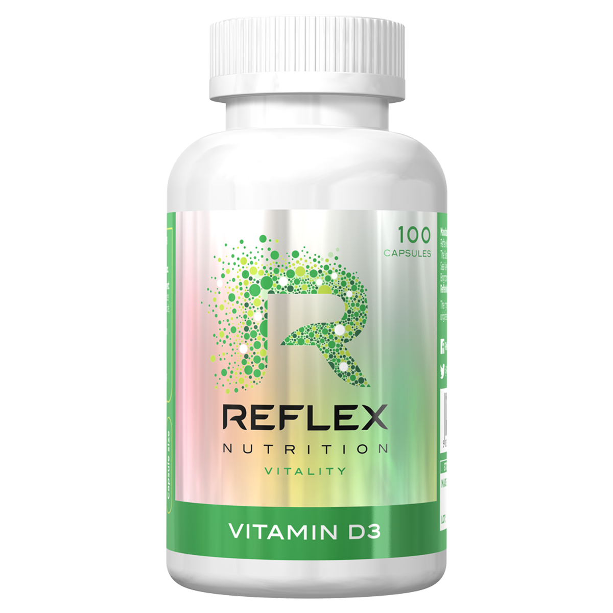 REFLEX NUTRITION - VITAMIN D3 CAPSULES