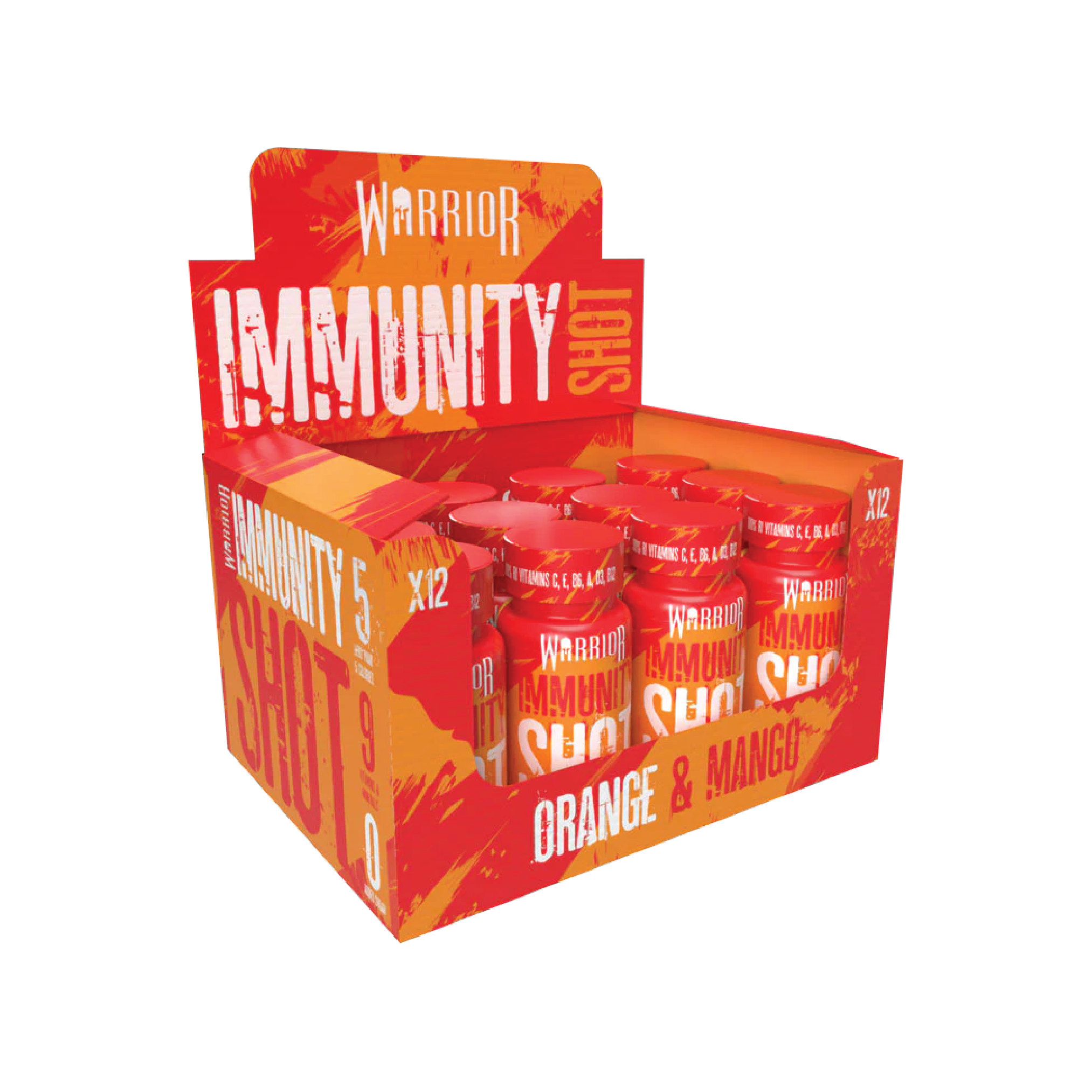 WARRIOR - IMMUNITY (9 ESSENTIAL VITAMINS) SHOTS